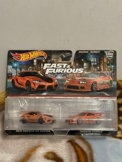 Hot Wheels Premium Fast And Furious Toyota Supra 2 Pack