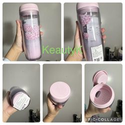Starbucks cherry blossom Sakura secret Eden hot cold tumbler Thailand cup