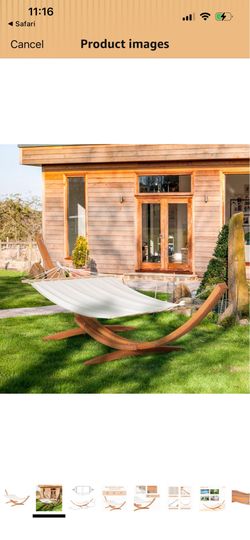 Outsunny extra large hammock