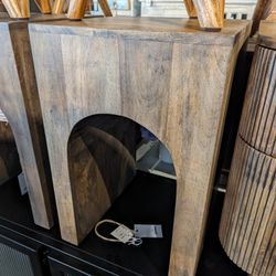 Imported Arch End Table