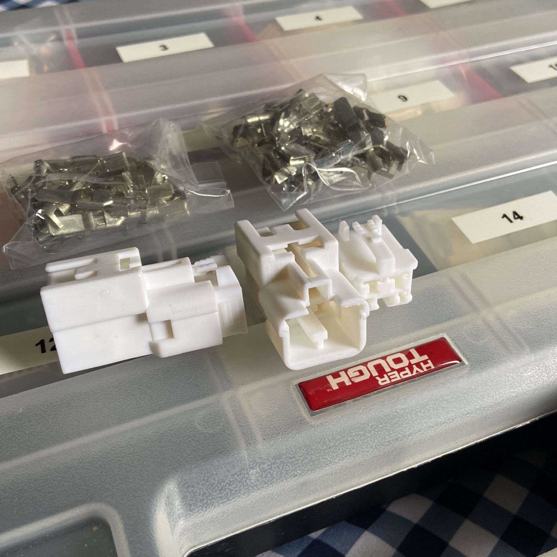 Non-waterproof 4P Connector Housings Kit