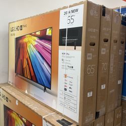 LG 65” UT8000 4K HDR SMART TV