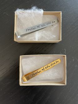 Father Of The Bride Tie Clip