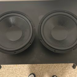 Q Power Premier Series Subwoofers (used) x2