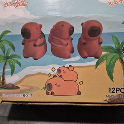 Squishy Cappibara Rubber Toy
