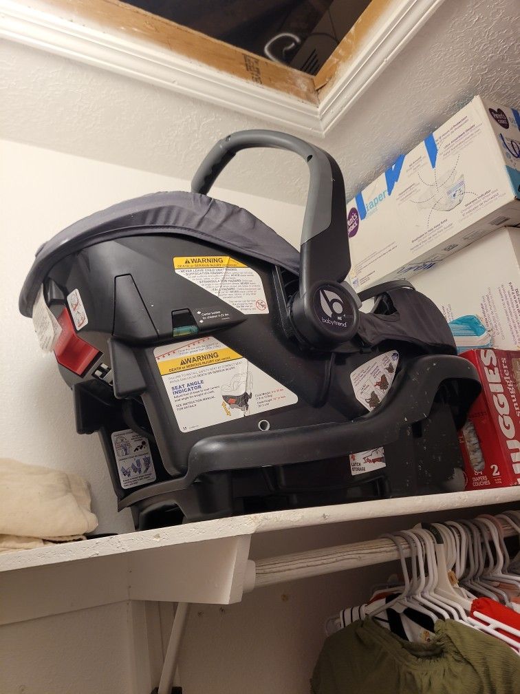 Carseat With Base And Stroller