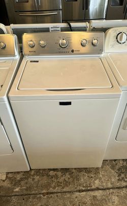 Maytag Top Load Washer - Stainless Steel Drum, Agitator