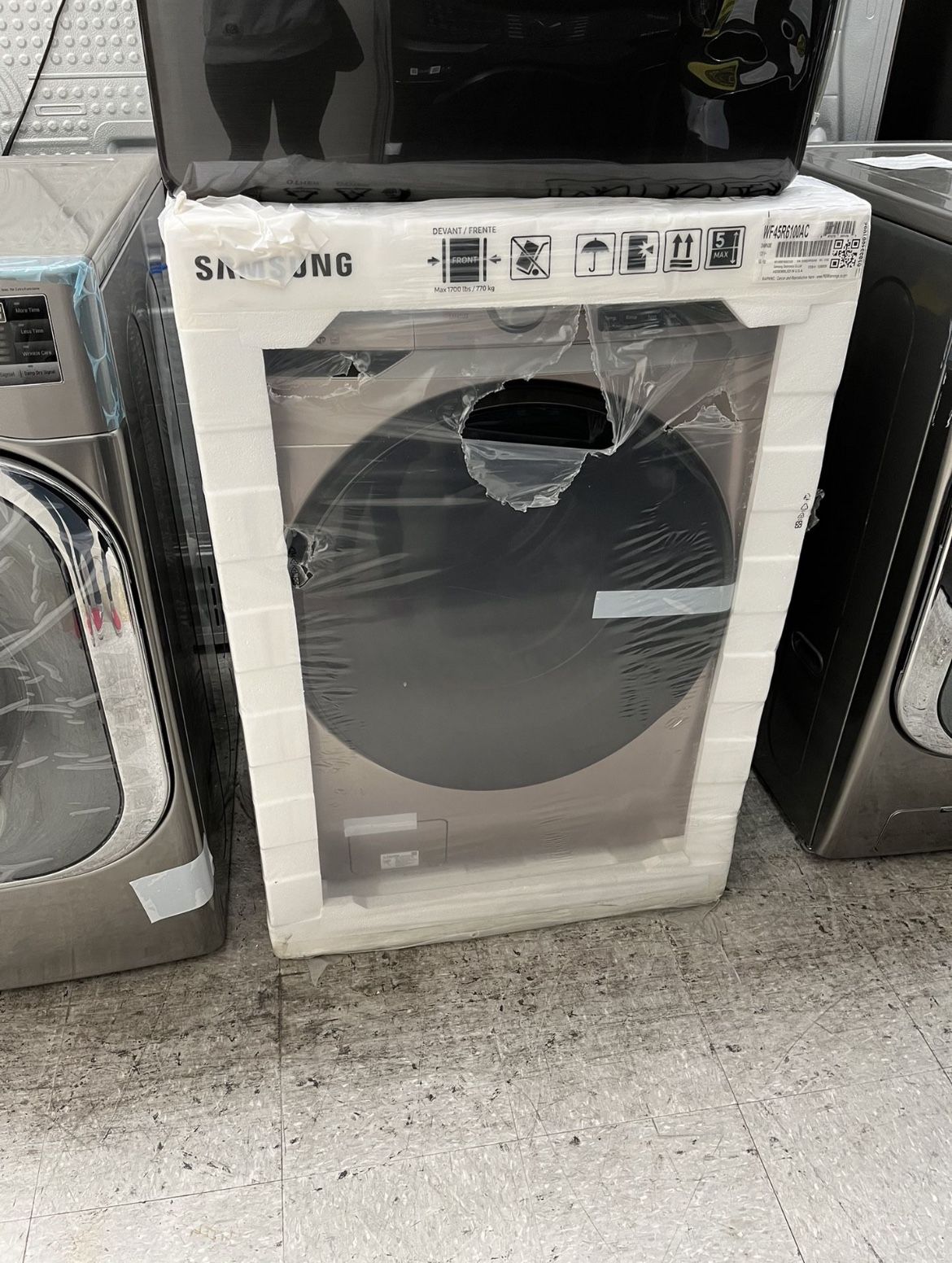NEW SAMSUNG CHAMPAGNE WASHER