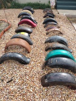 Motorcycles Fenders Front And Backs