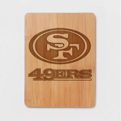 SF 49ers Bamboo Wood Frame