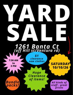 Yard Sale