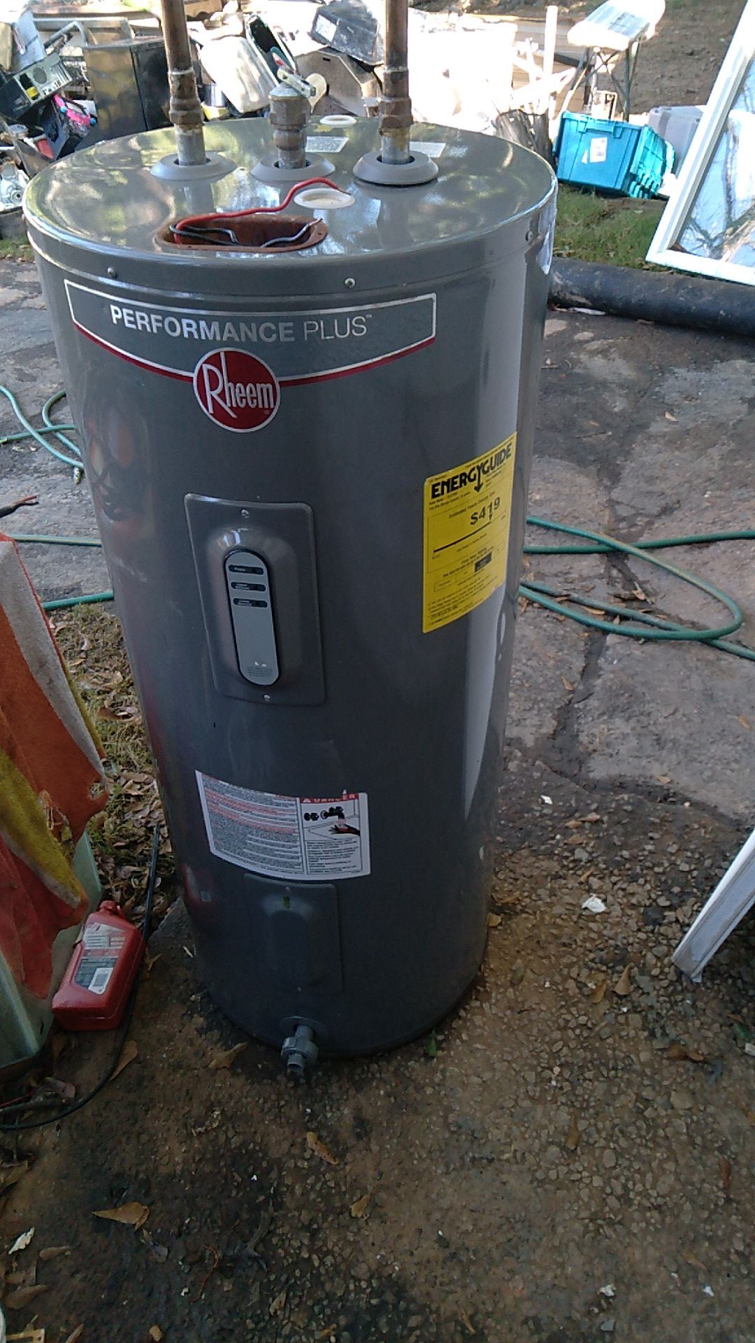 50 gallon hot water heater