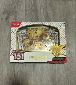 Pokemon 151: Zapdos ex Collection