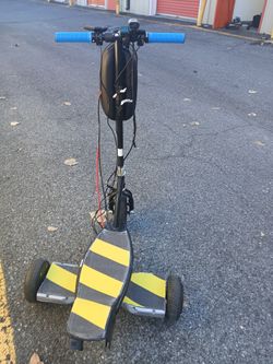High Powered  700w Electric Hover-Trike 220lbs 50miles Range 25mph ALL TERRAIN 