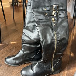 Bucco Black Boots