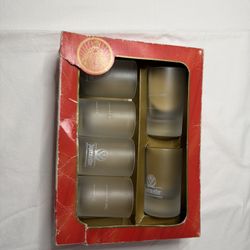 Jägermeister Frosted Shot Glasses – Set of 6 (ARC 2cl/4cl) – Original Box