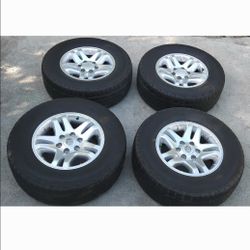 Toyota tundra wheels with tires 6 lug sequoia 265/70r17