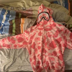 Pink  Camouflage Bathing Ape Jacket