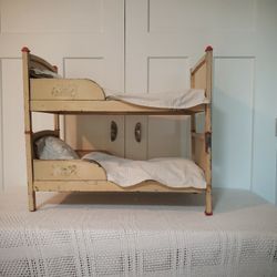 Vintage Antique  Amsco  Doll Bed