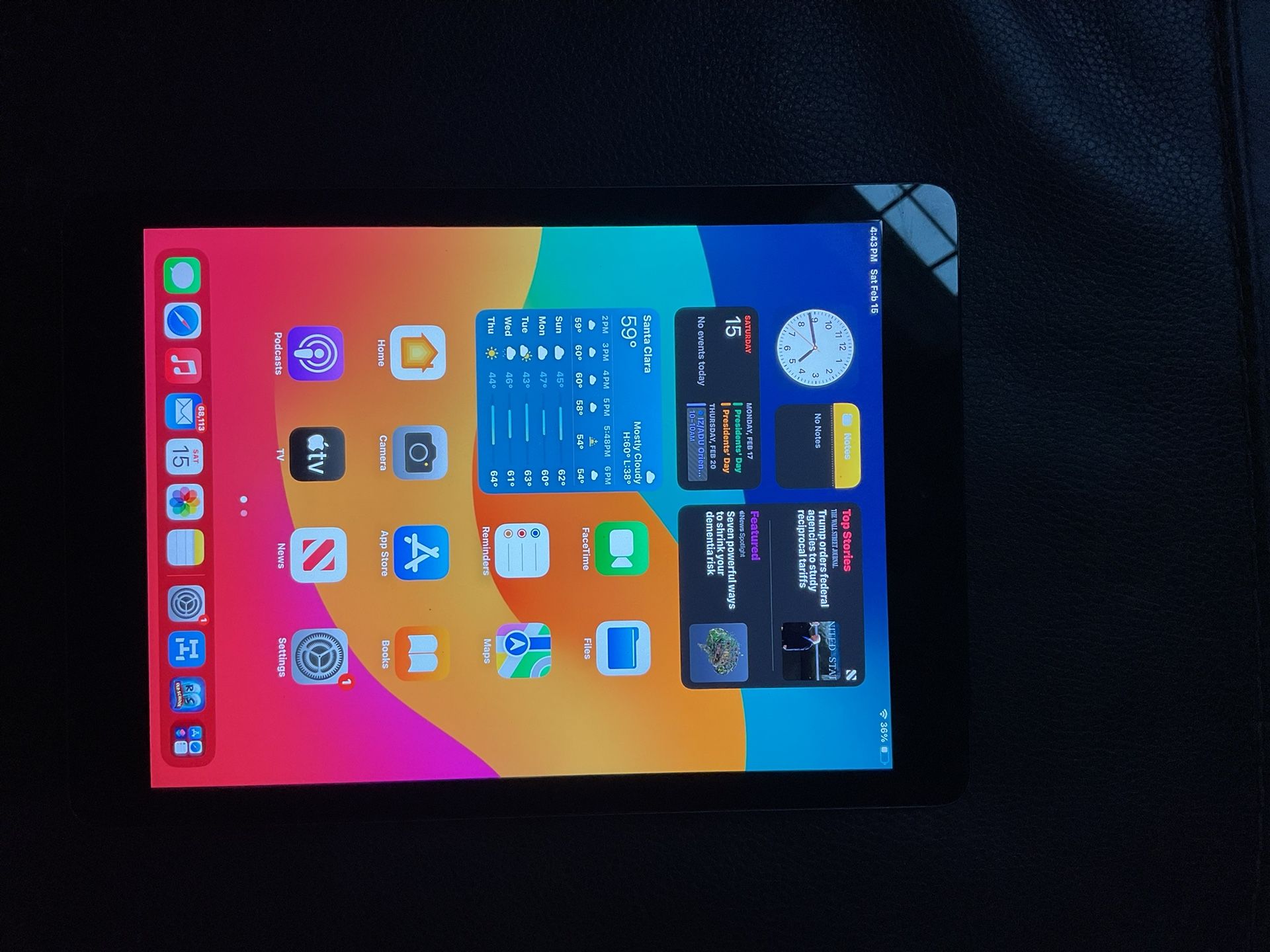iPad 6th Generation (Brand new screen)64GB