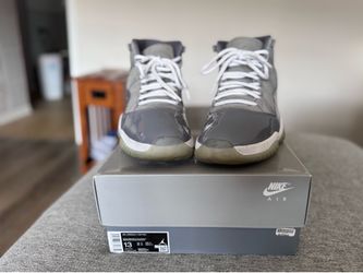 Air Jordan Cool Grey 11’s Size 13