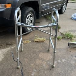 Folding Steel Walker 