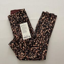 Lululemon Invigorate High-Rise Tight 25" Motion Flux Multi, Size: 4