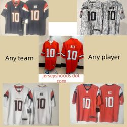 Denver Broncos bo nix football stitched jerseys all sizes 