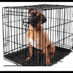 42” Foldable Dog Crate 