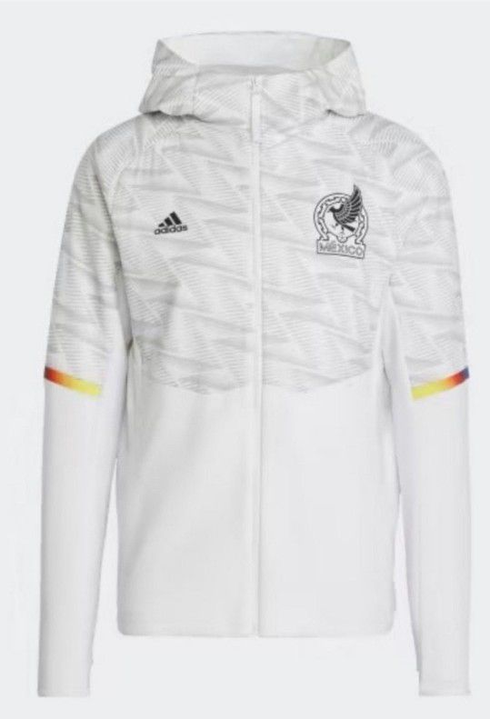Adidas Mexico 22/23 Game Day Mens Full Zip Jacket 