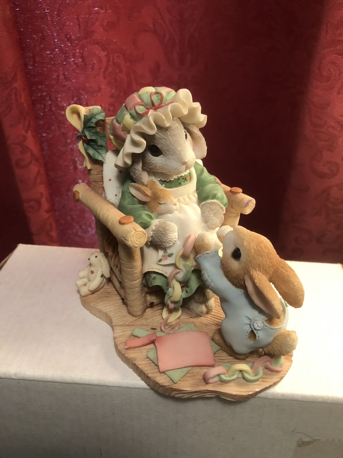 My Blushing Bunnies Vintage Figurine