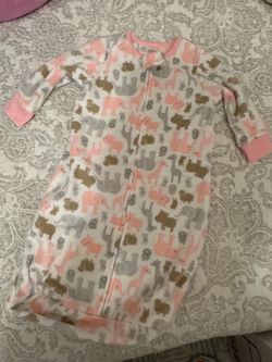 Fleece baby blanket