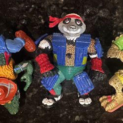 Vintage TMNT Figures 
