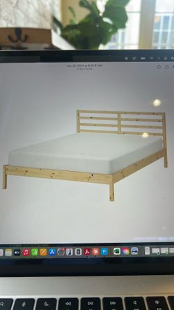Queen bed frame