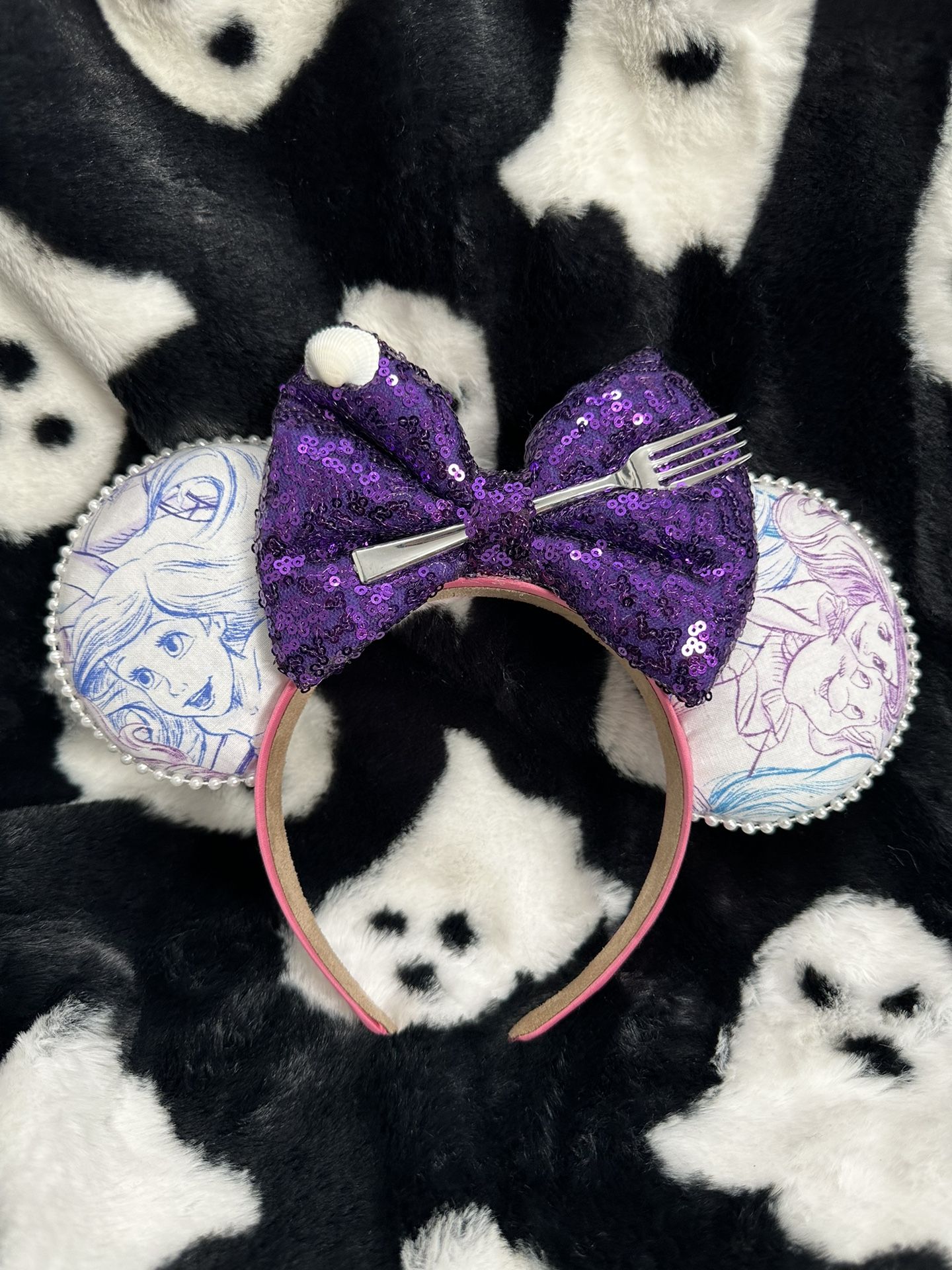 Little Mermaid Minnie Mouse Ears