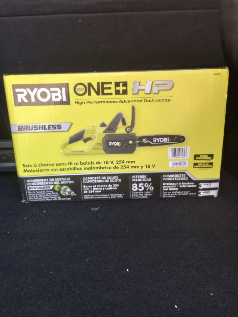 Ryobi Brushless Chainsaw