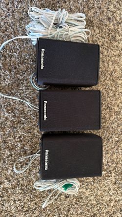 Panasonic SB-HF230 & SB-HS230 Satellite Speakers - Lot of 3 Mixed