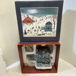 Hallmark Lighthouse Greetings Lot of 5 Magic Ornaments 2003–2009 With Box