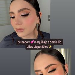 Maquillaje y peinado