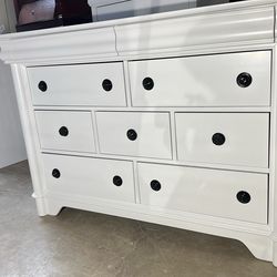 White dresser