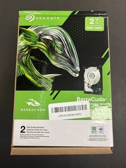 Seagate BarraCuda Hard Drive 2TB