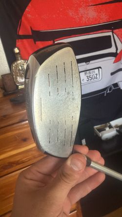 One golf club set, and a separate bag