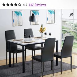 Dinning table & chairs 