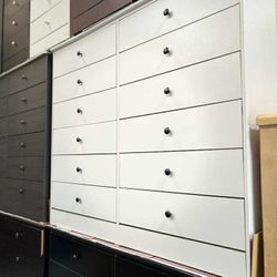 12 Drawer White Color 