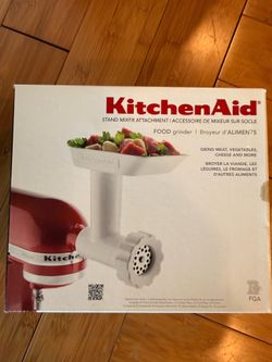 KitchenAid stand mixer attachment food grinder - NEW