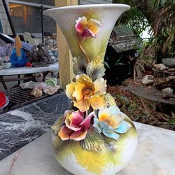 Capodimonte 18" Vase