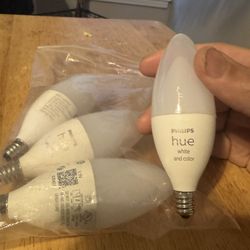Phillips Hue E12 50 Watt Smart Color LED Bulb