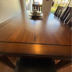 Table Set With Bench 