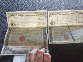 1945 War Bonds.