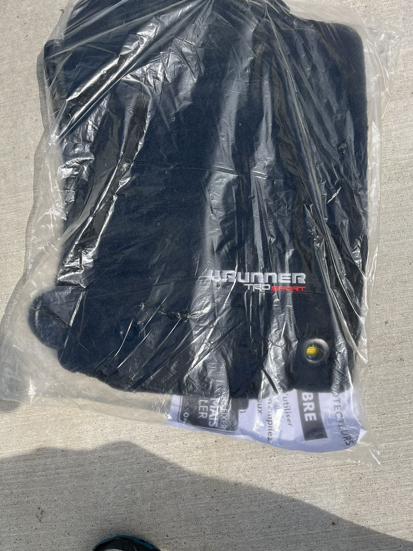 Brand New Floor Mats for a 2022 Toyota 4Runner Sport